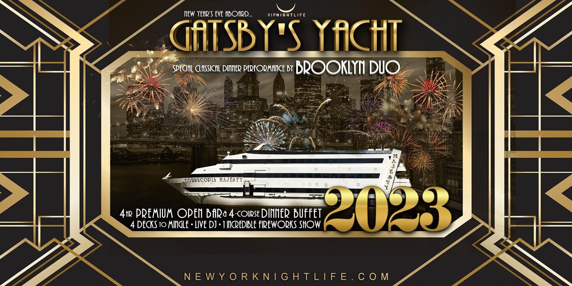Hoboken new year's eve party 2023 Hoboken New Year's Eve Party 2022 - Gatsby's Penthouse - VIP Nightlife