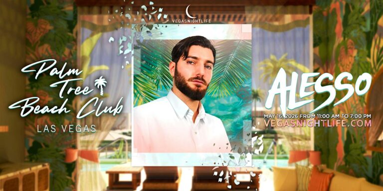 Alesso | EDC Weekend Pool Party | Palm Tree Beach Club