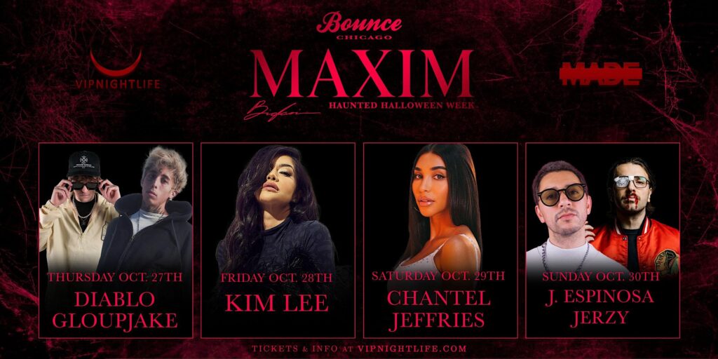 Bounce Chicago | Maxim Halloween Party Sunday