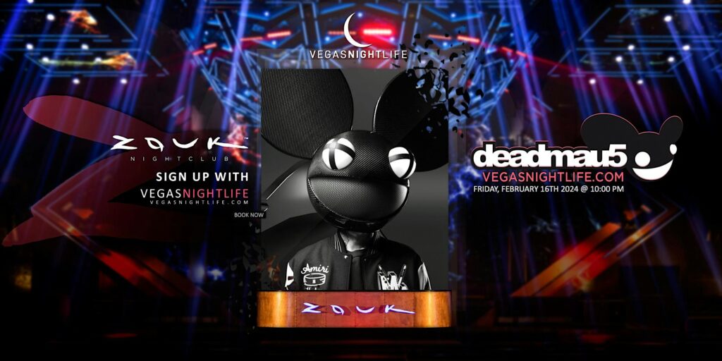Deadmau5 | Friday | Zouk Nightclub Las Vegas Party