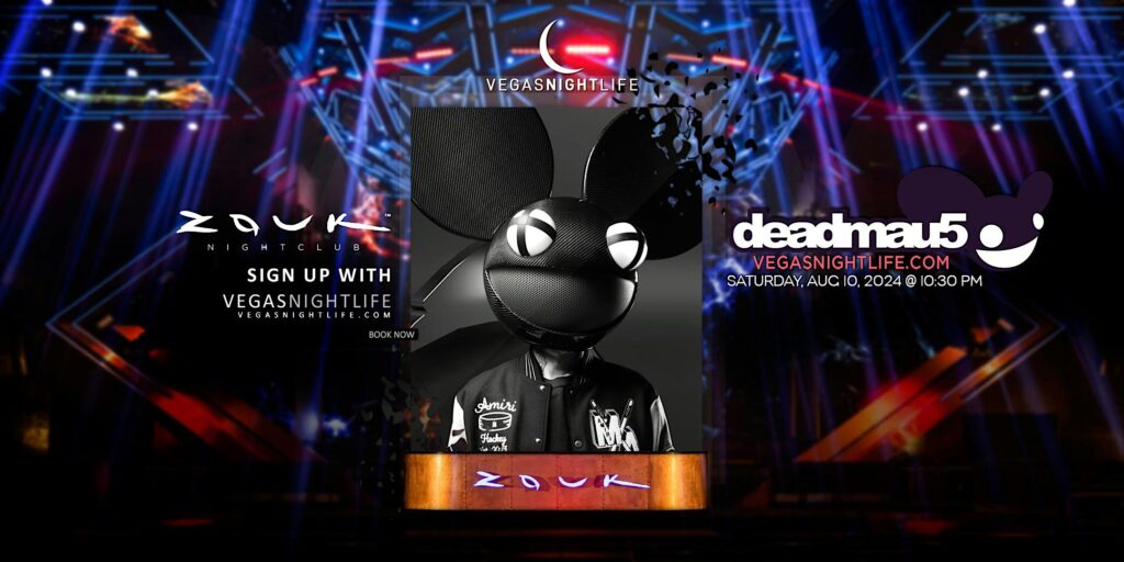 Deadmau5 | Zouk Nightclub Saturday Party Las Vegas