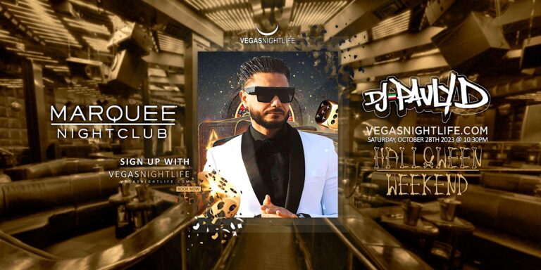 DJ Pauly D - High Limit Vegas Halloween Party | Marquee Nightclub