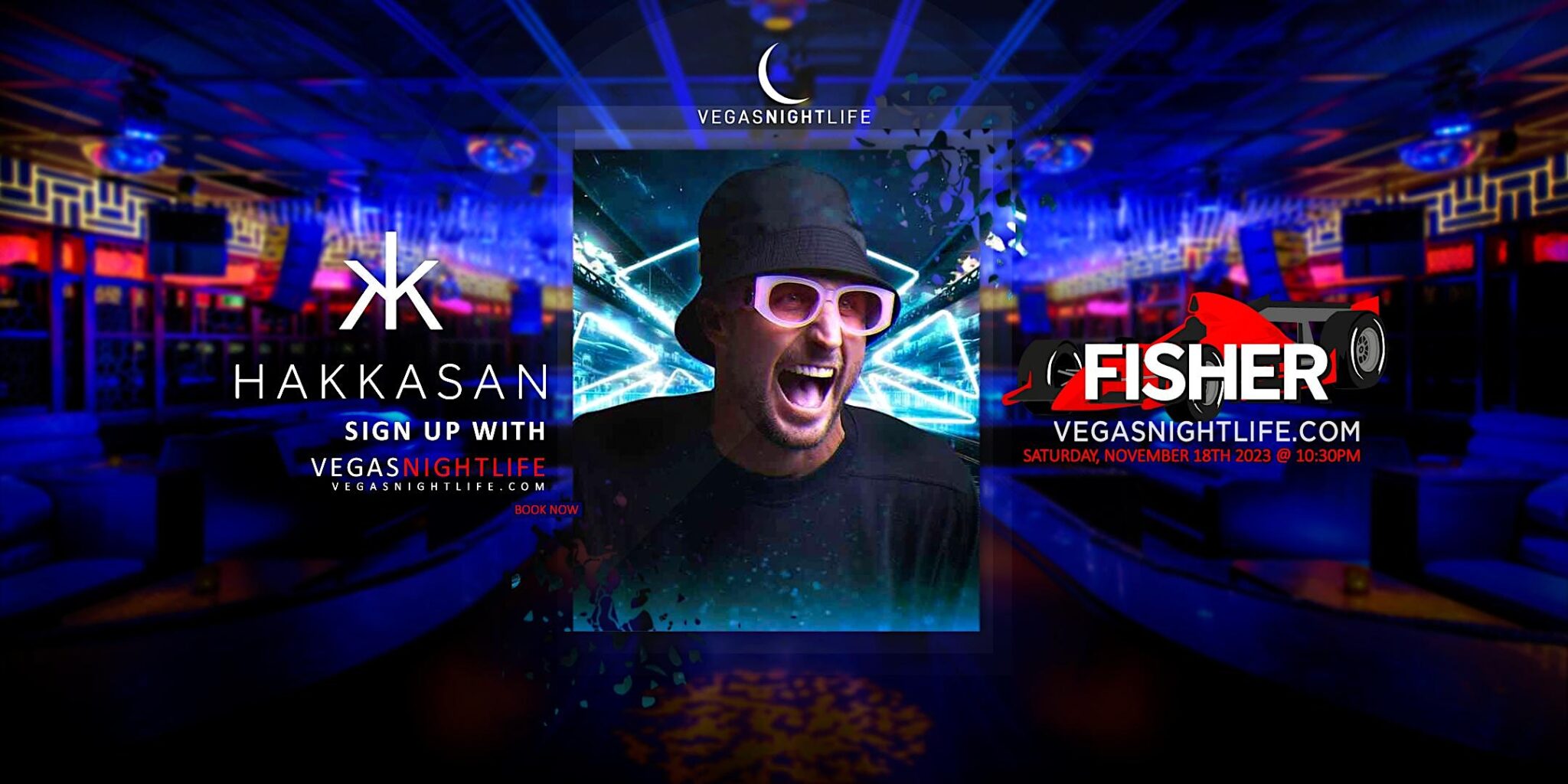 Fisher Vegas Race Weekend Party Hakkasan VIP Nightlife