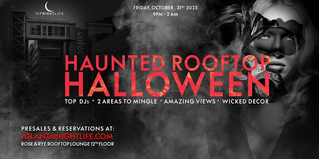 Haunted Rooftop | Atlanta Halloween Party