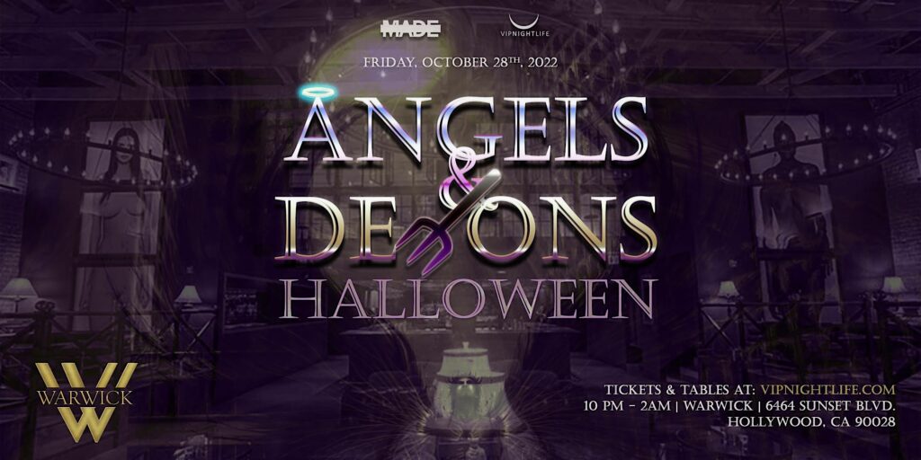 Hollywood Halloween Party - Angels & Demons