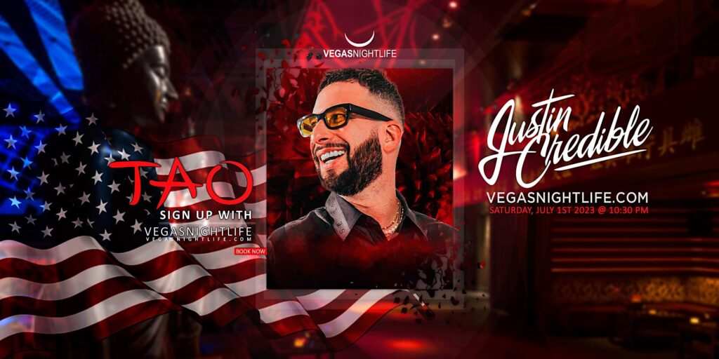Justin Credible | July 4th Weekend | TAO Nightclub