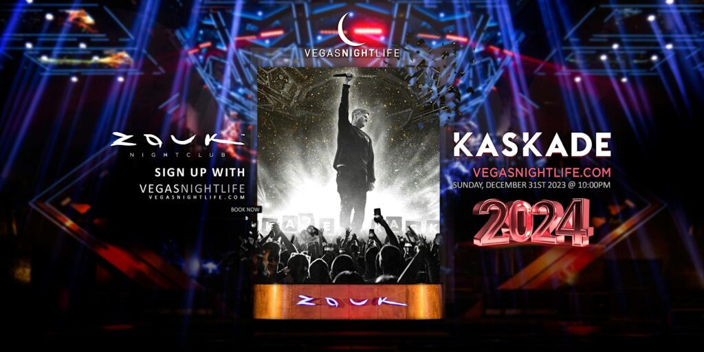 Kaskade | New Year's Eve Party | Zouk Nightclub Las Vegas