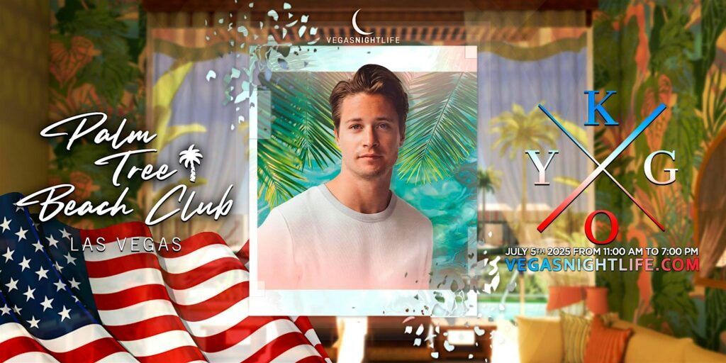 Kygo | July 4th Weekend Party Vegas | Palm Tree Beach Club