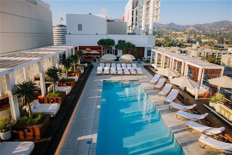 LA 4th of July Weekend | W Hollywood Swim Club Rooftop Pool Party