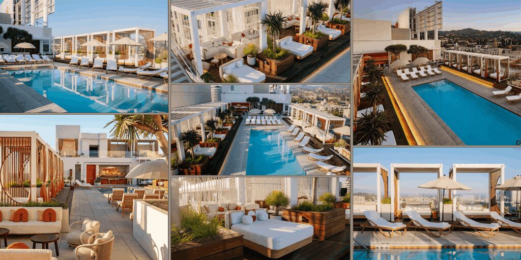 LA Labor Day Weekend | W Hollywood Rooftop Pool Party