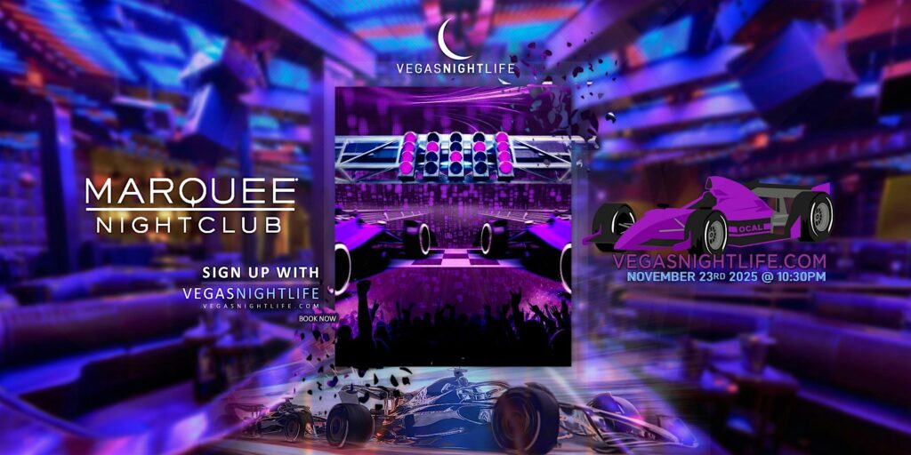 Las Vegas Race Weekend Party | Marquee Sunday