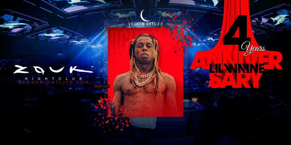 Lil Wayne | 4 Year Anniversary Party | Zouk Las Vegas