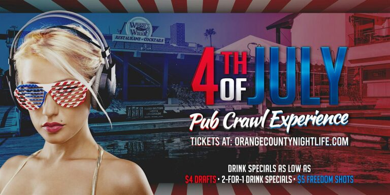 Newport Beach July 4th Weekend Pub Crawl Party