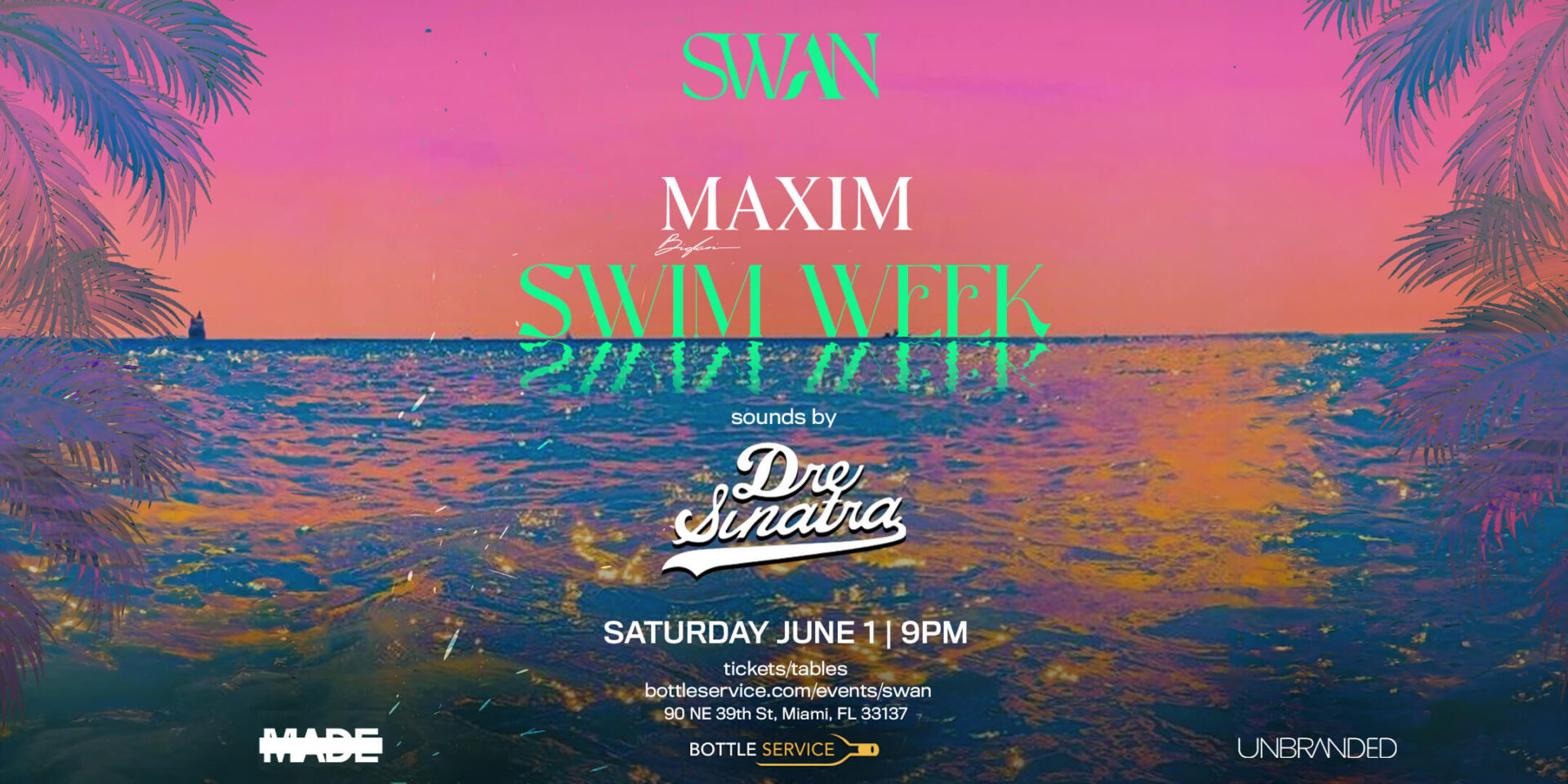 MAXIM Swim Miami Party - VIP Nightlife