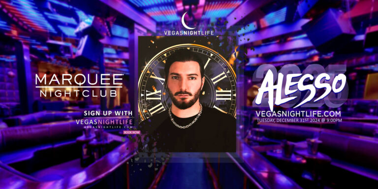 Marquee Las Vegas New Year's Eve Party 2025 w/ Alesso