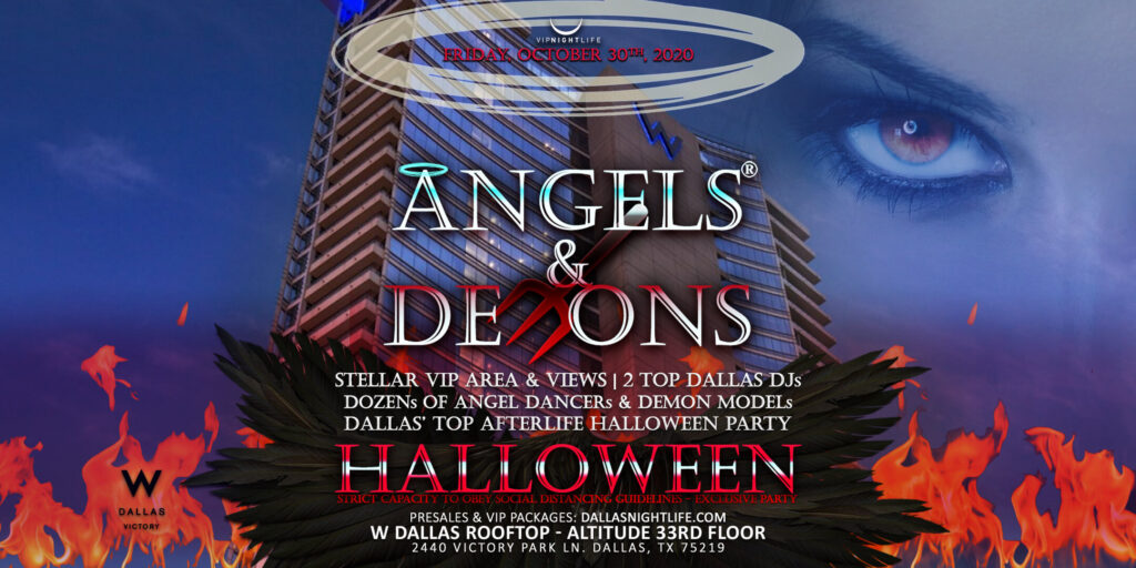 Angels & Demons Halloween Edition - Sky High Fridays