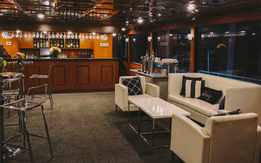 Boston Seaport Elite Luxury Yacht Cocktail Deck