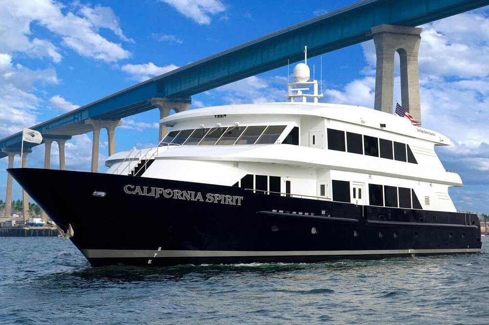 the california spirit yacht