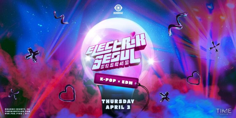 Electrik Seoul: K-Pop x EDM at TIME Nightclub