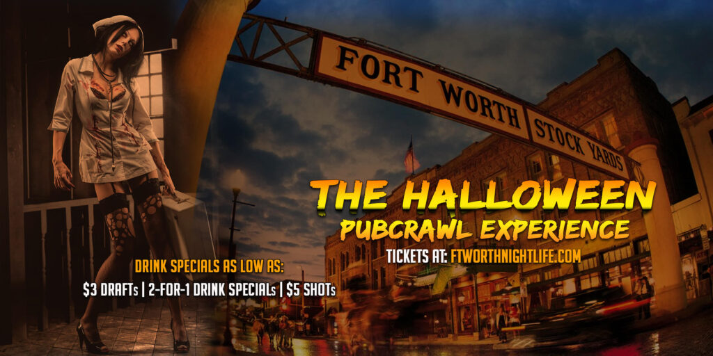 Fort Worth Texas Halloween Pub Crawl - Saturday