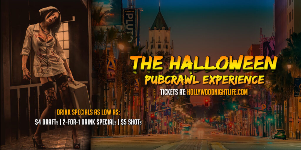 Hollywood Halloween Pub Crawl - Saturday