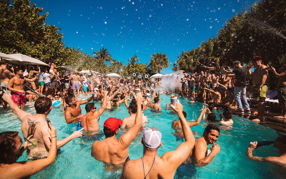 SLS pool party at Hyde beach Miami Guest List & Table Bookings