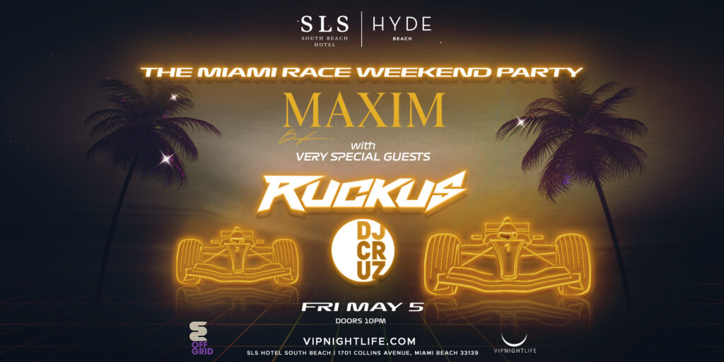 The MAXIM Miami Race Weekend Party w/ Ruckus