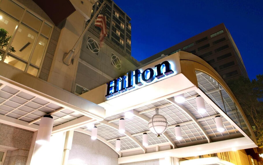 Iconic Hilton Portland Downtown Hotel