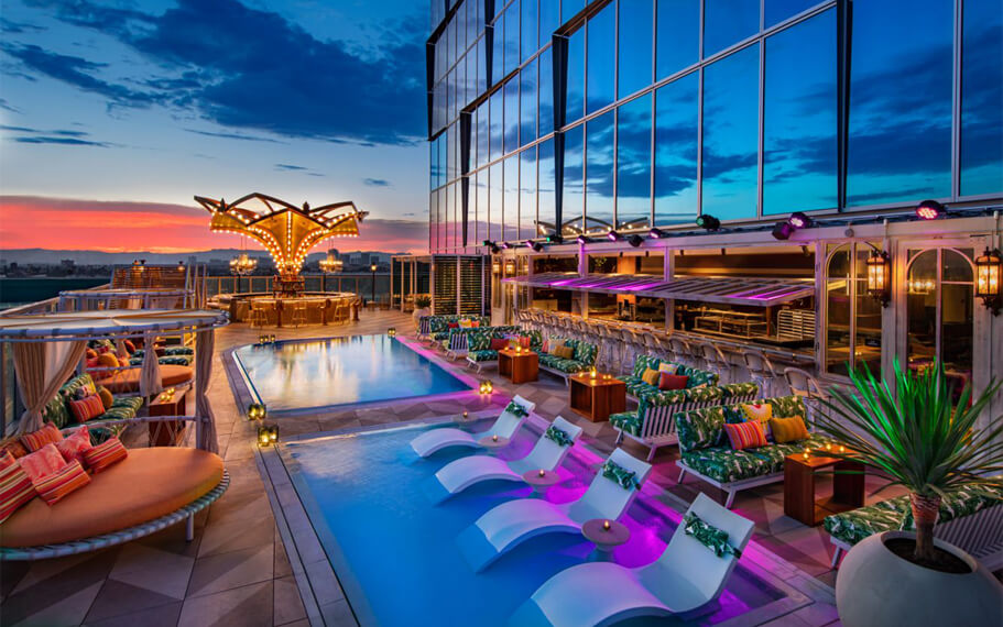Level 8 located in the Moxy Downtown Los Angeles