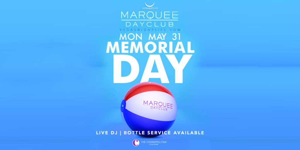 Marquee Las Vegas Memorial Day Pool Party