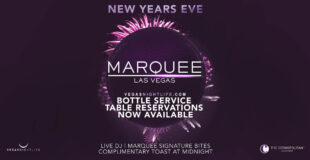 Marquee Vegas NYE 2021 New Year's Eve Party
