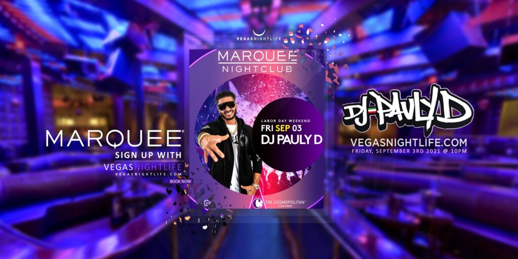 Marquee Nightclub | DJ Pauly D