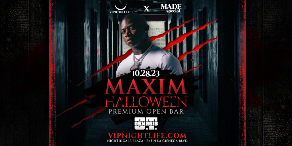 Maxim LA Halloween Party Saturday with O.T. Genasis