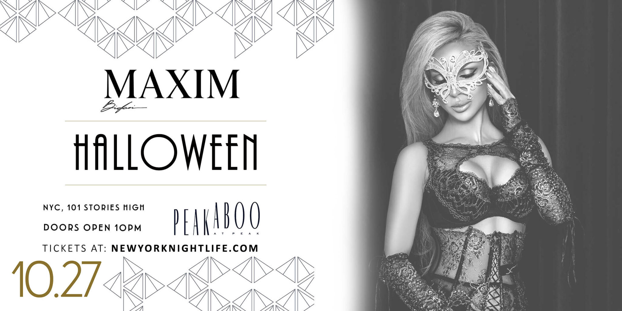 MAXIM Halloween New York Party Friday VIP Nightlife