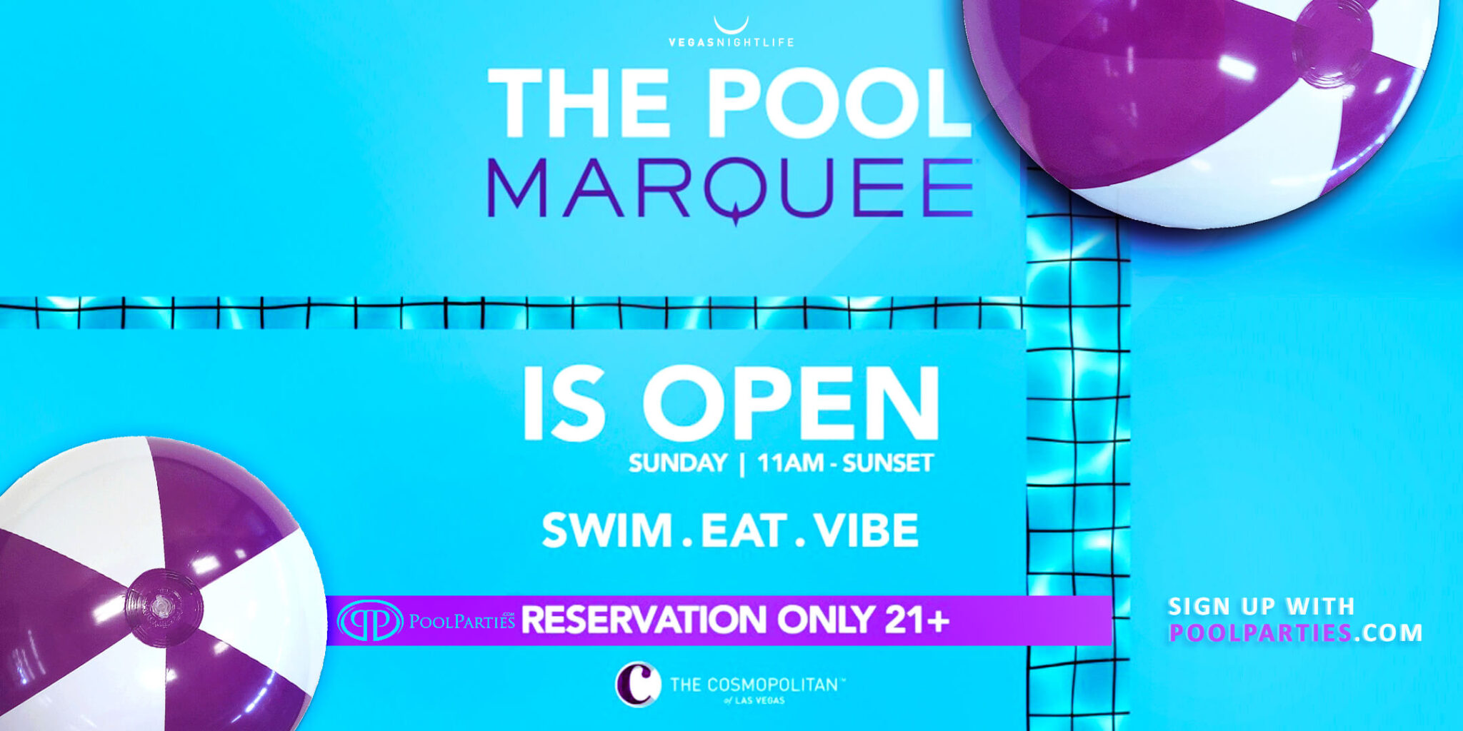 Memorial Day Sunday Marquee Vegas Pool Party VIP Nightlife