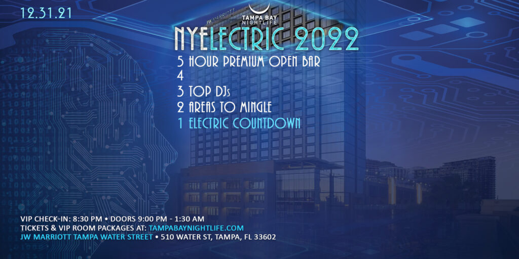 NYElectric Tampa New Year's Eve Party 2022 Countdown