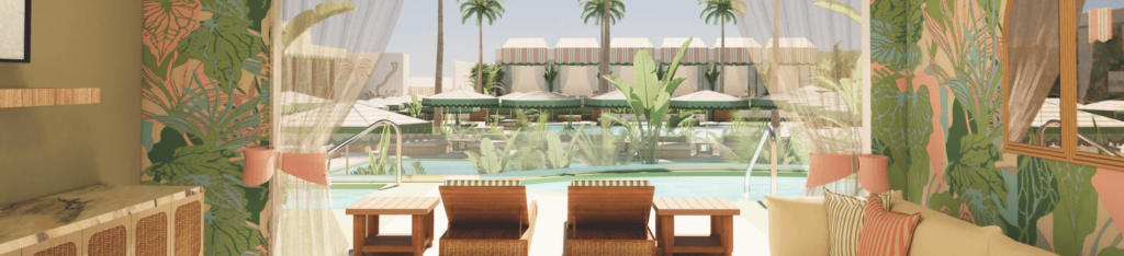 Palm Tree Beach Club at MGM Grand Las Vegas