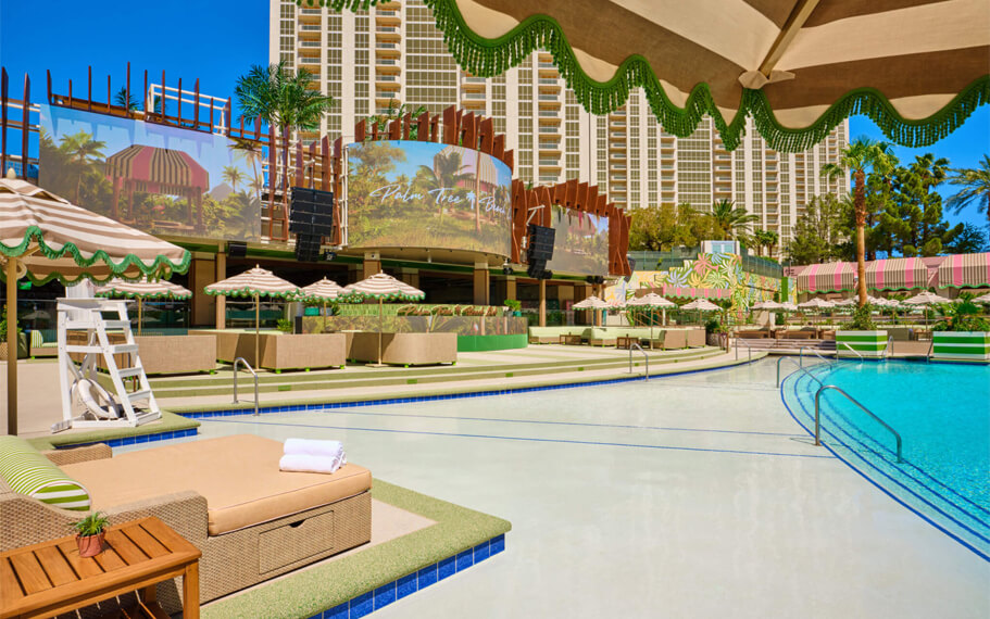 Palm Tree Beach Club at MGM Grand Las Vegas