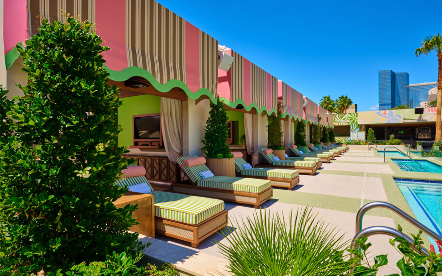 Palm Tree Beach Club at MGM Grand Las Vegas
