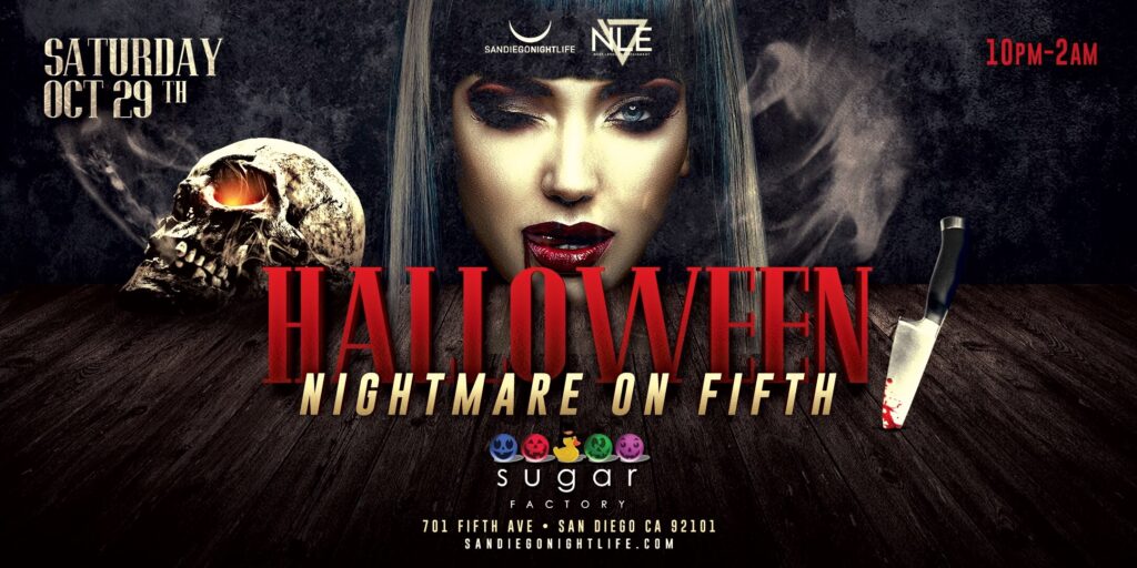 San Diego Halloween Party | Nightmare on 5th Ave