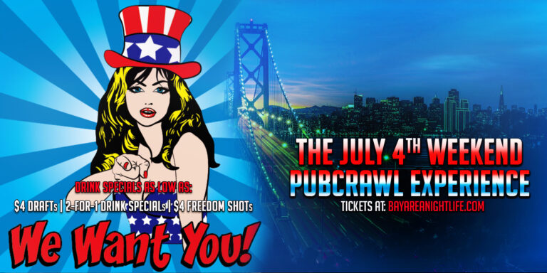San Francisco July 4th Weekend Pub Crawl
