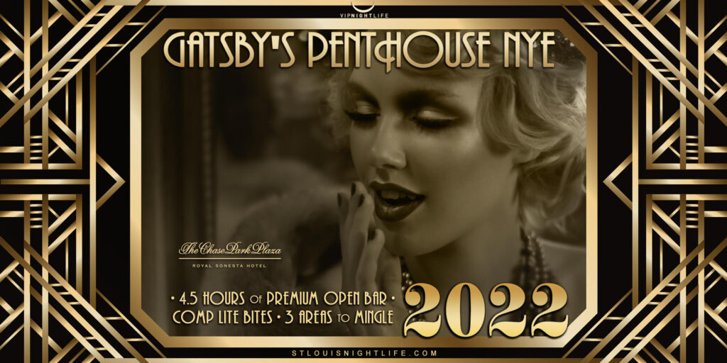 St. Louis New Year's Eve Party 2022 - Gatsby's Penthouse