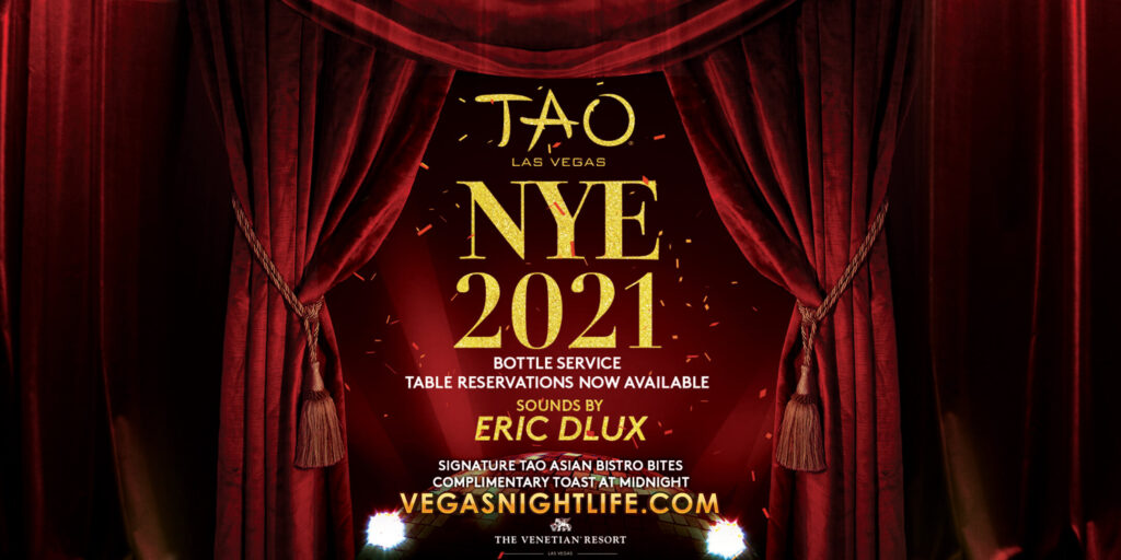 Tao NYE 2021 New Years Eve Las Vegas