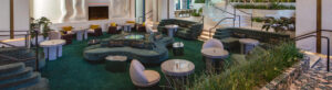 W Hollywood Hotel Living Room