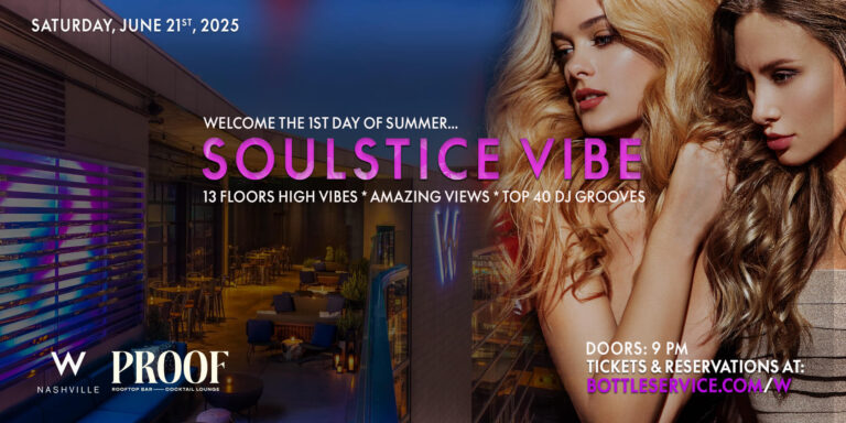 W Nashville Rooftop | Summer Solstice Party