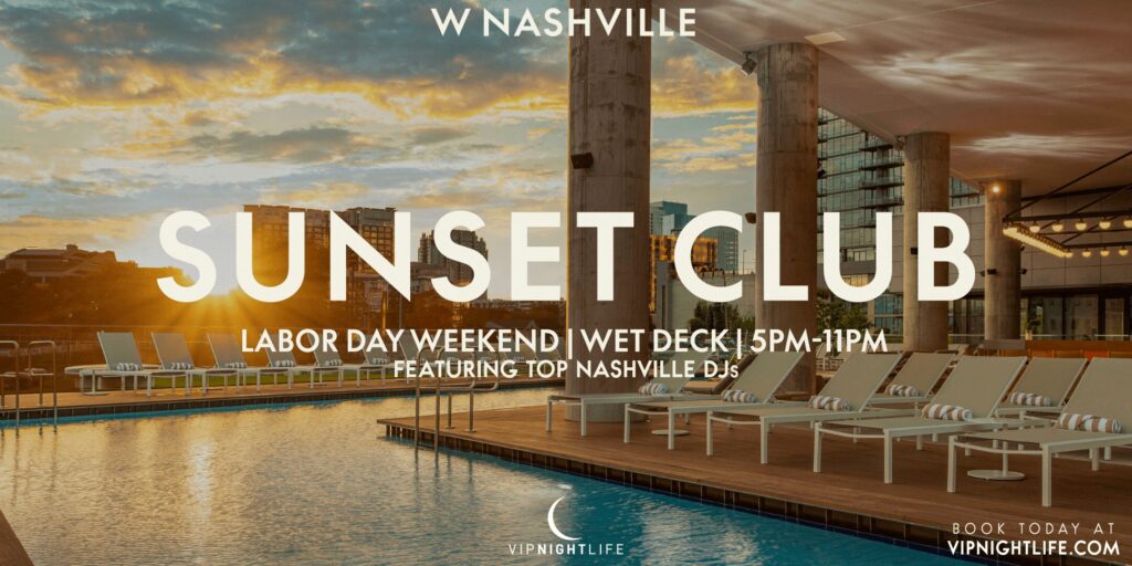 W Nashville Labor Day Pool Party | Sunset Swim Club