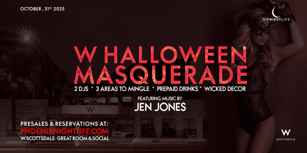 Phoenix Halloween Party | Haunted W Scottsdale Masquerade