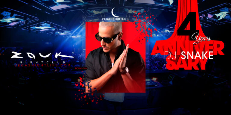 DJ Snake | 4 Year Anniversary Party | Zouk Las Vegas