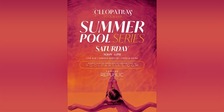 Phoenix Cleopatra's Beach Club | Scottsdale Pool Party