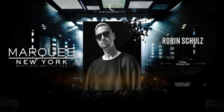 Robin Schulz | Friday | Marquee New York Party
